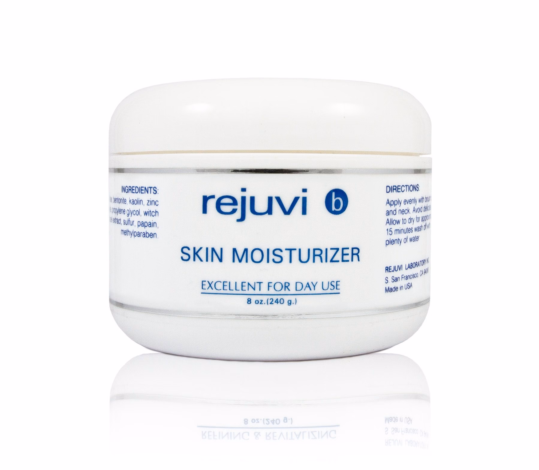 Wyprzedaż - Rejuvi Skin Moisturizer 'b' - Krem nawilżający na dzień 240g