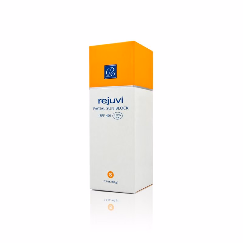 Rejuvi Facial Sun Block SPF 40 's' - Krem przeciwsłoneczny SPF 40 /biały/ 65g